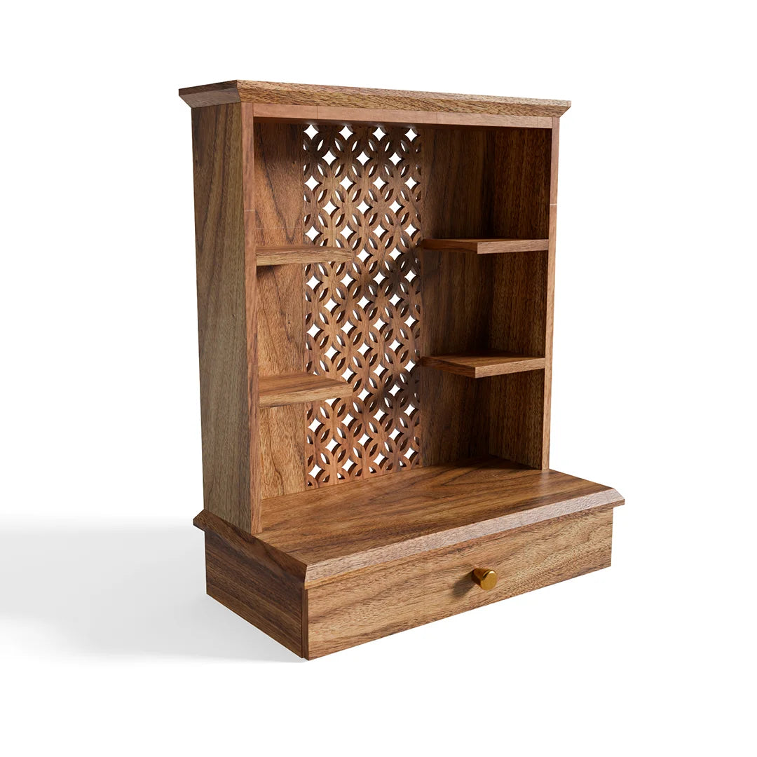 wooden mandir for home