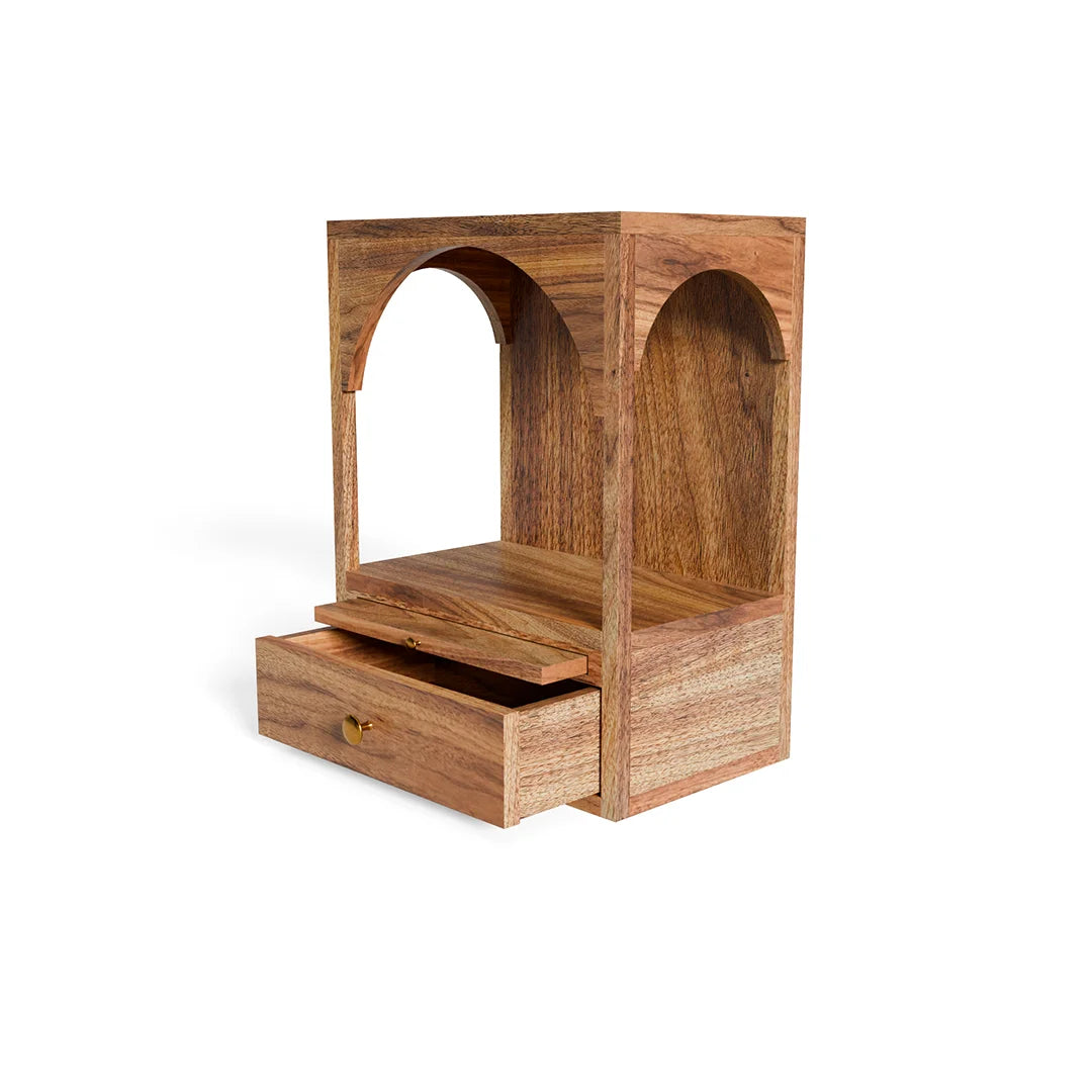 decorative wooden temple