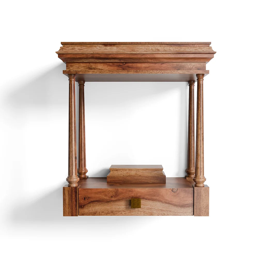 wooden mandir