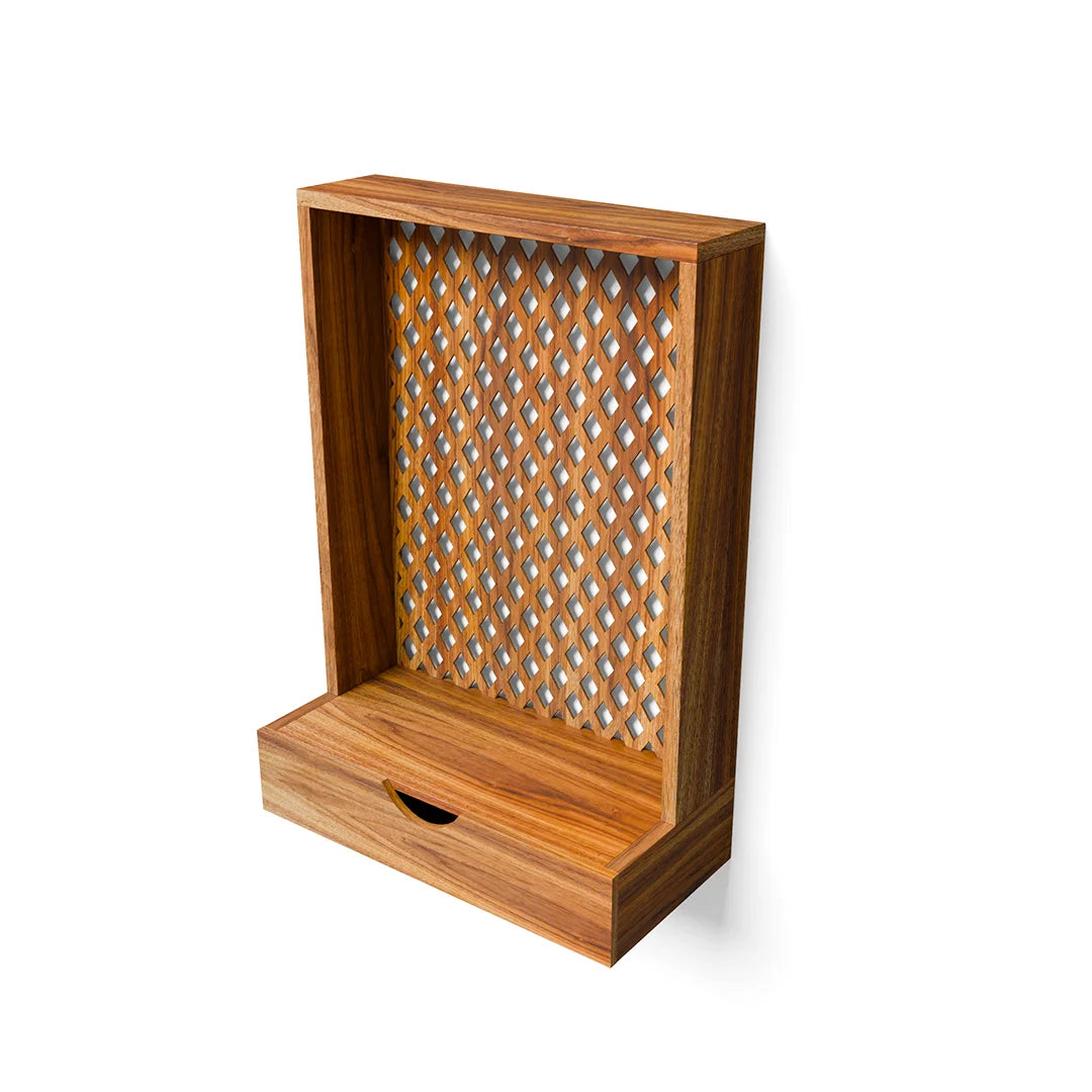 compact wooden temple