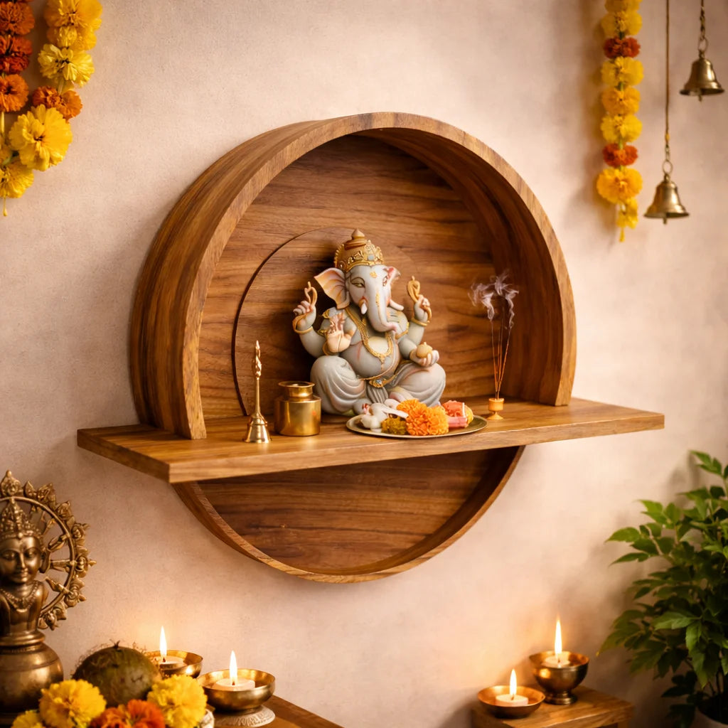 home temple wooden