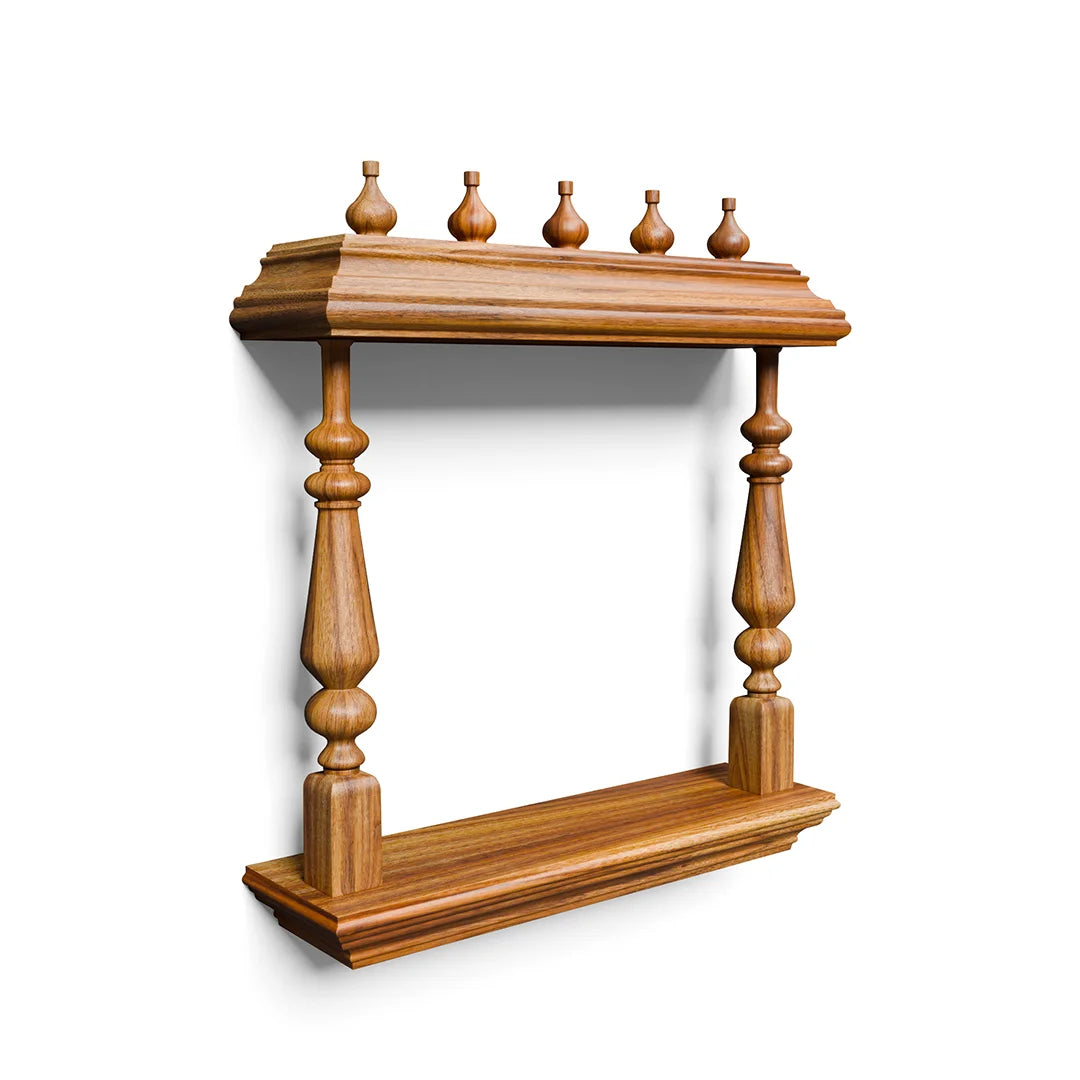 modern wooden temple