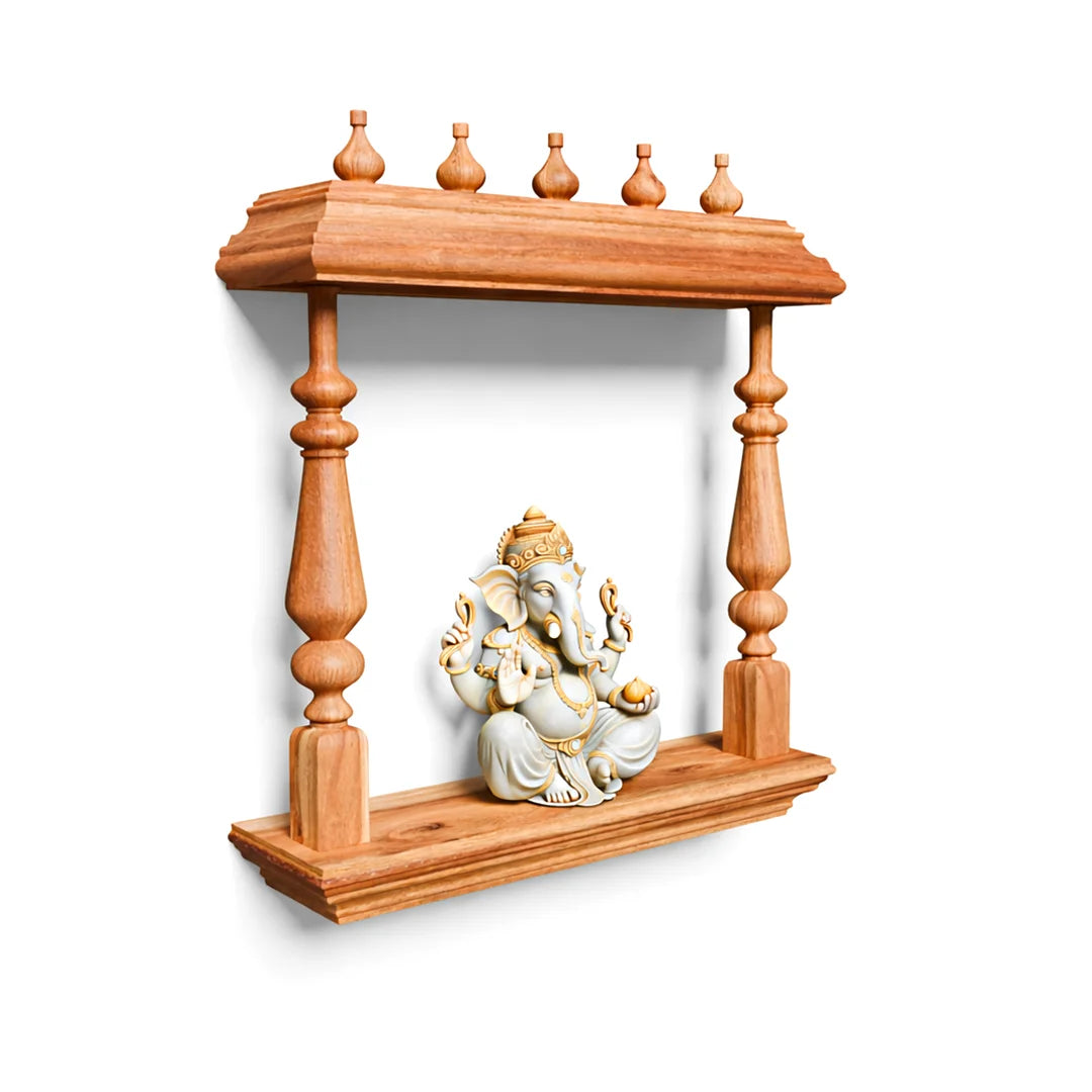 decorative wooden temple