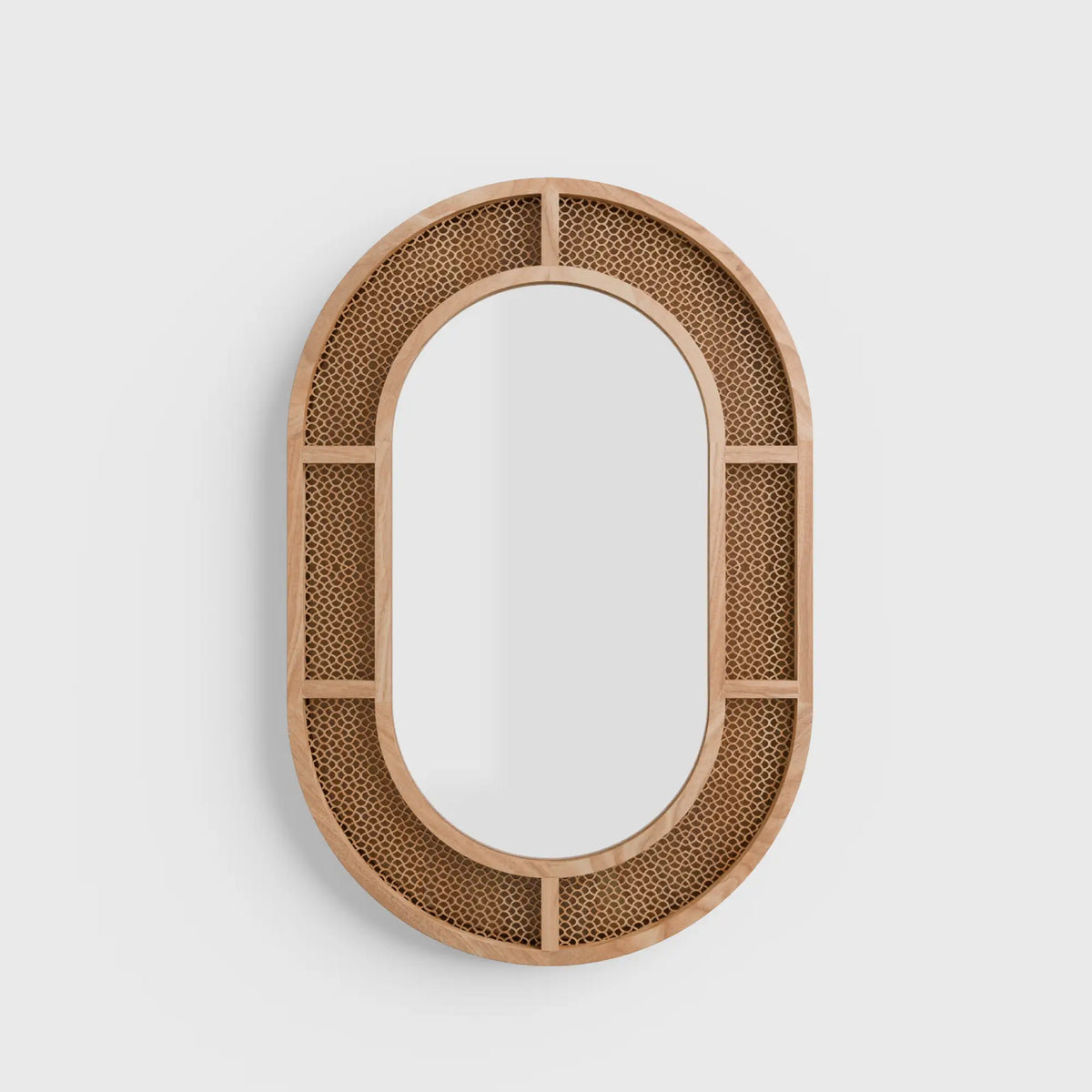 wooden mirror 