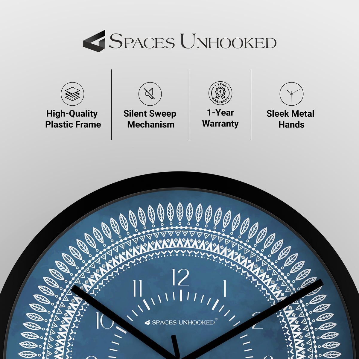 plastic wall clock