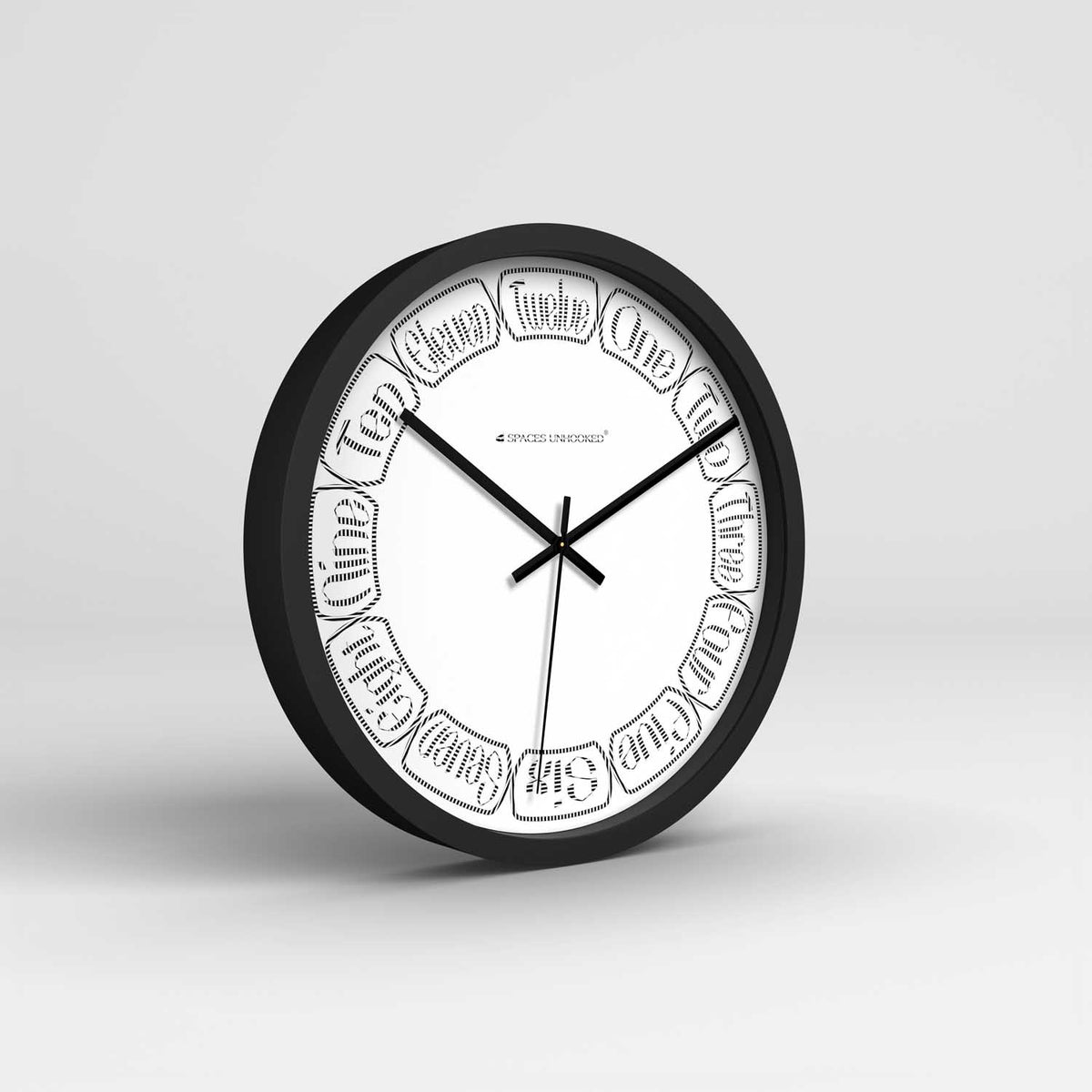 contemporary wall clock
