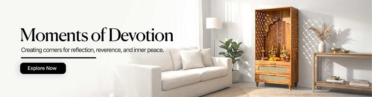 Wooden Mandir Collections