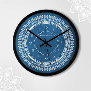 Mandala art wall clock collection