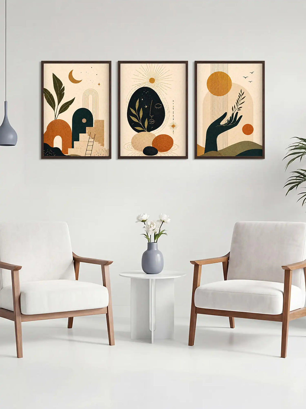 Boho Celestial Wall Art - Spaces Unhooked