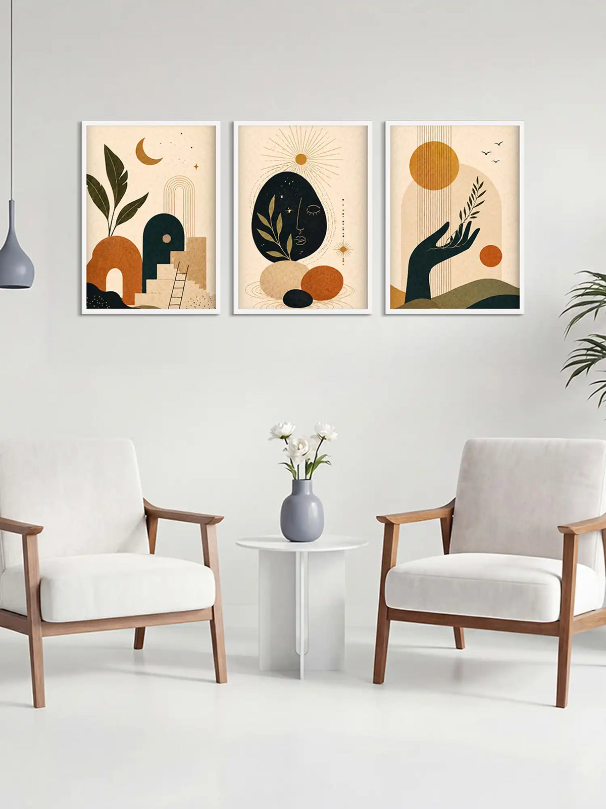 Boho Celestial Wall Art - Spaces Unhooked
