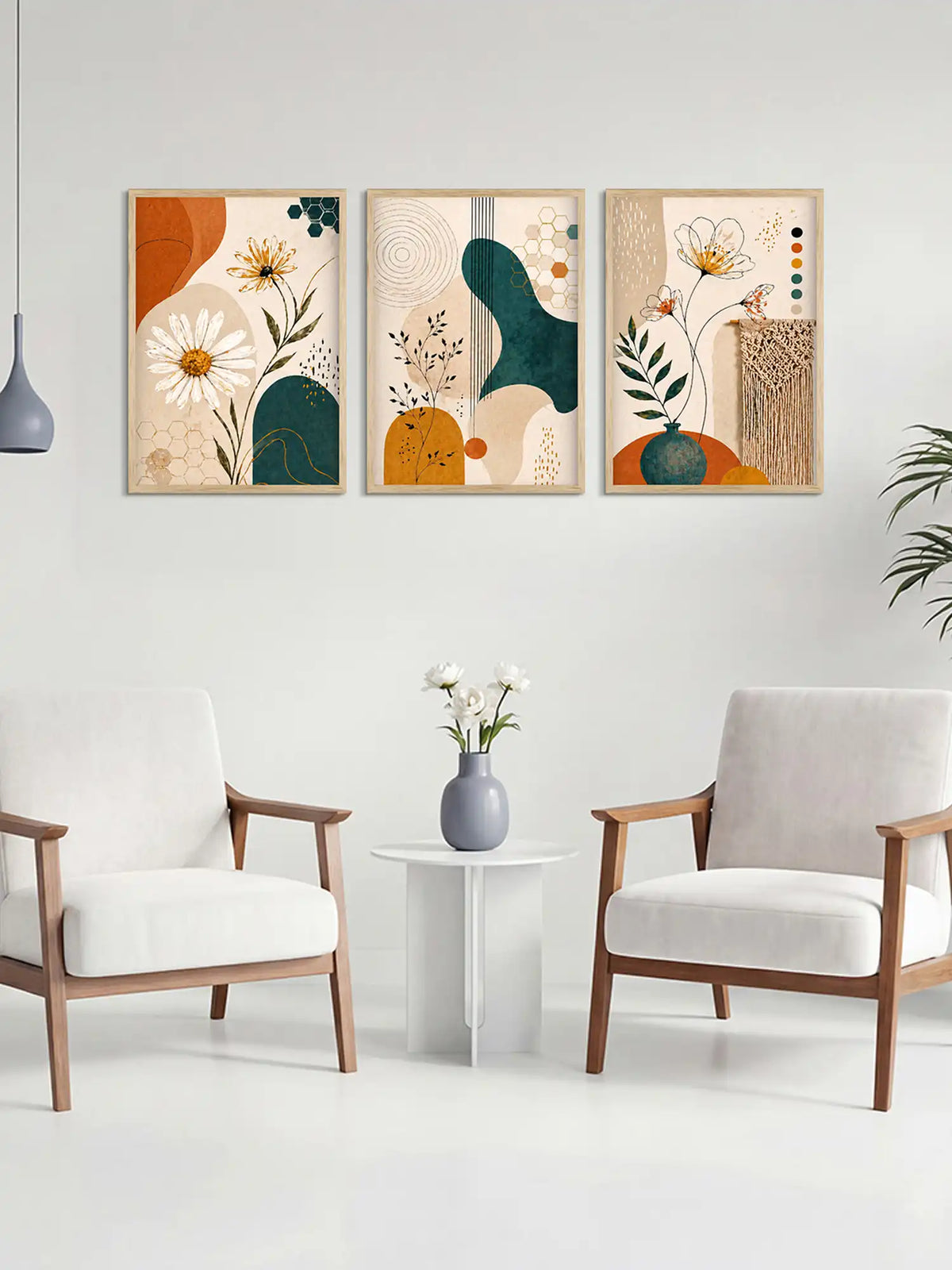 Boho Botanical Wall Art - Spaces Unhooked
