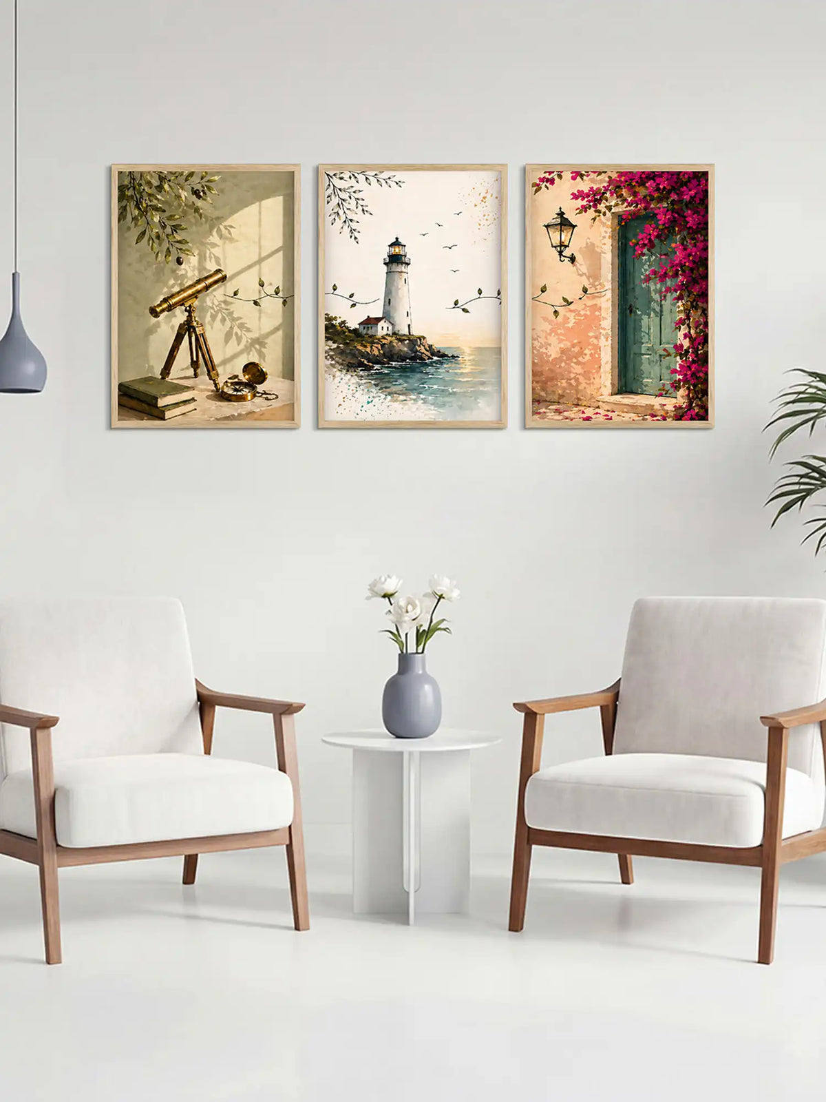 Coastal Travel Wall Art - Spaces Unhooked