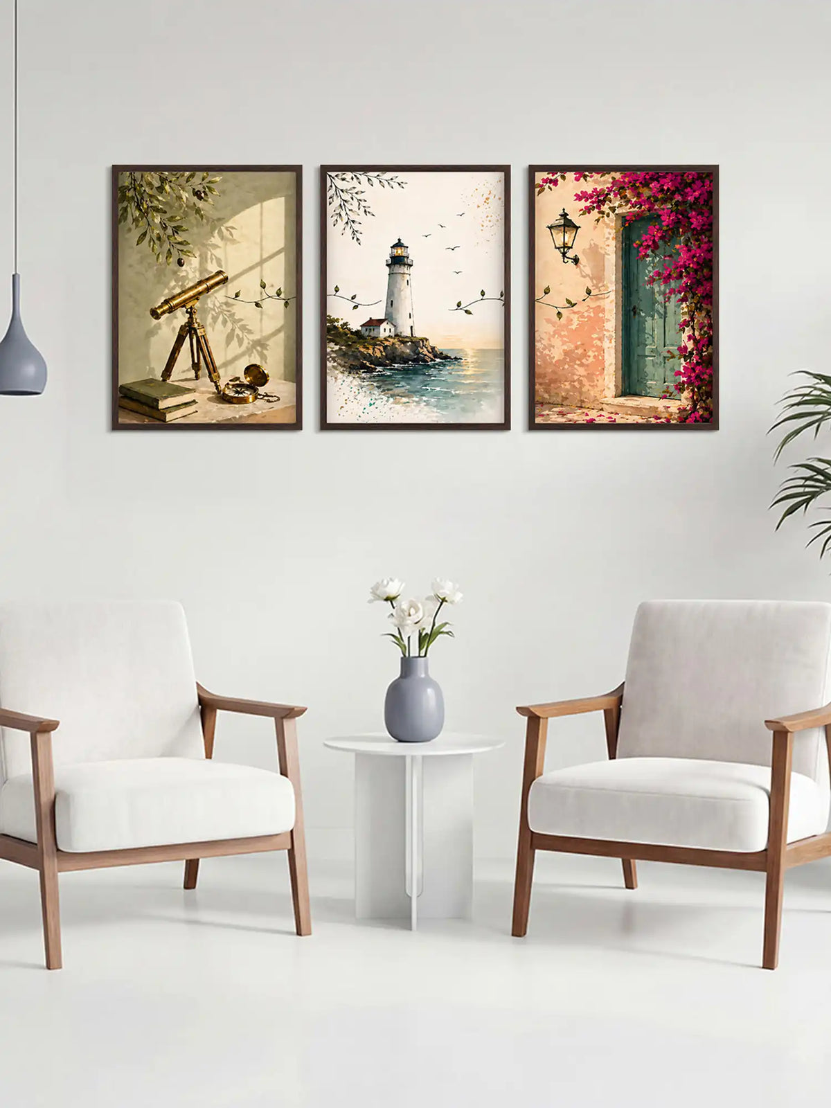 Coastal Travel Wall Art - Spaces Unhooked