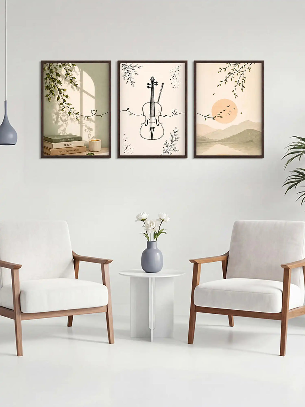Mindfulness Wall Art Decor - Japandi Style - Spaces Unhooked