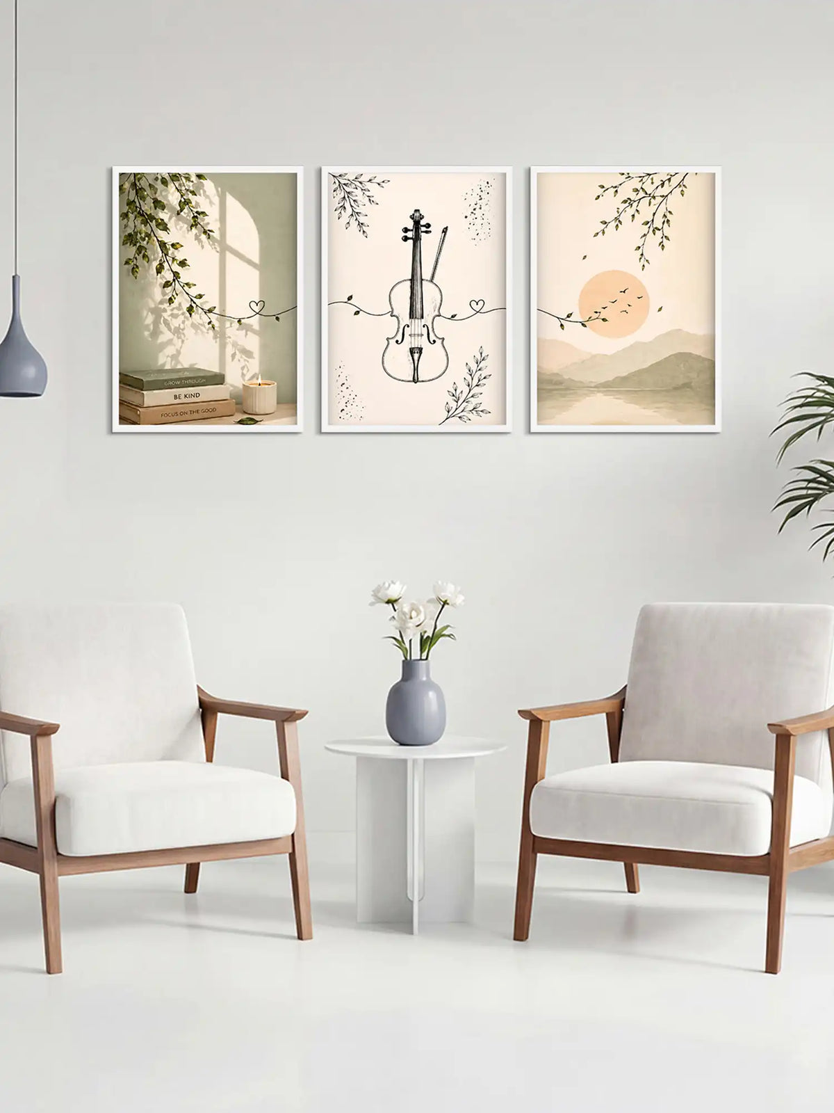 Japandi Nature Wall Art - Spaces Unhooked