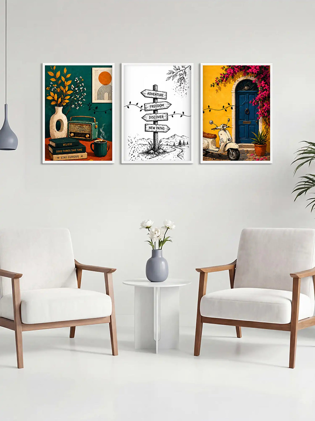 Lifestyle Travel Wall Art - Spaces Unhooked