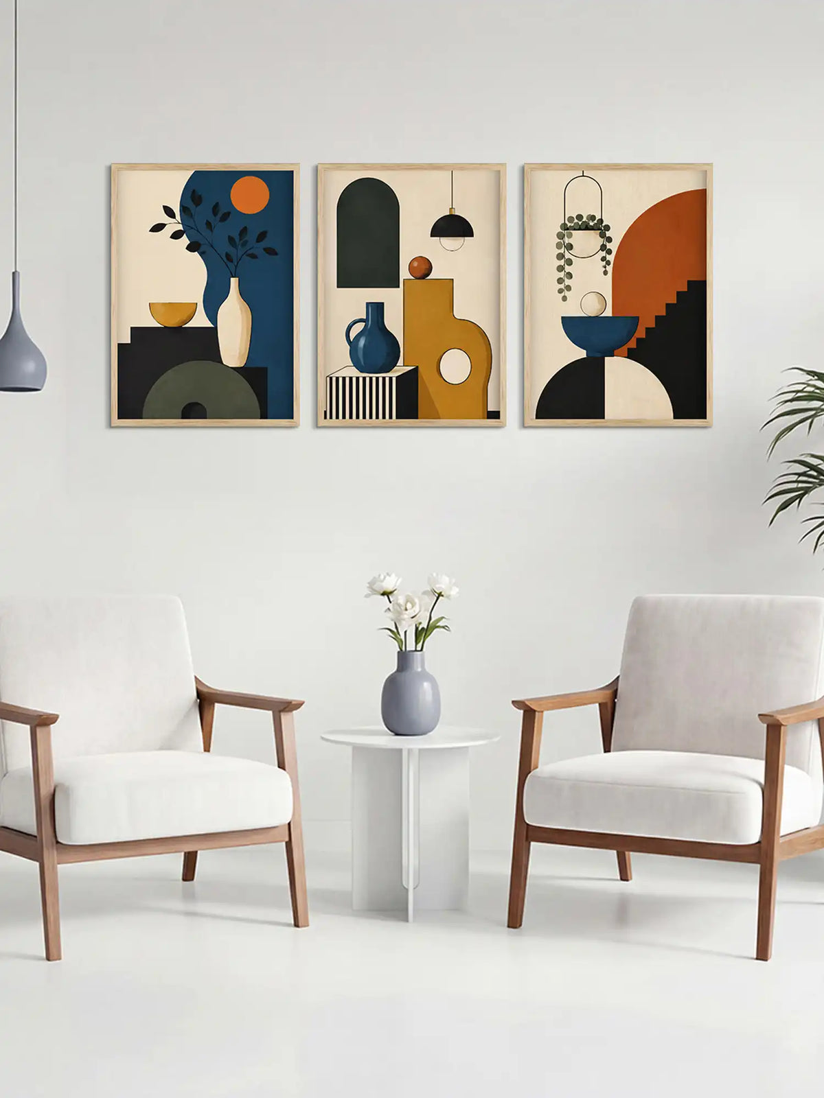 Mid-Century Modern Wall Art - Spaces Unhooked
